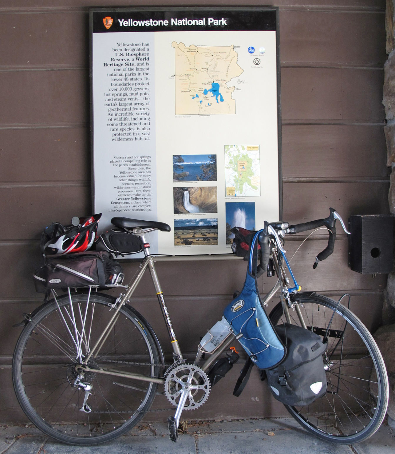 Biking Yellowstone